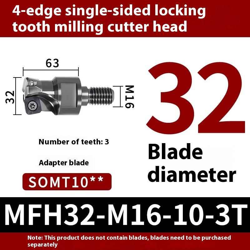 2074-Fast-feed thread milling head Toshiba EXN03 thread head Kyocera MFH interchangeable thread milling head Shandong Denso Pricision Tools Co.,Ltd.